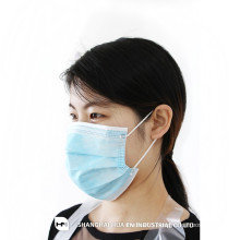 Medical Supplies disposable 3 ply non woven face mask